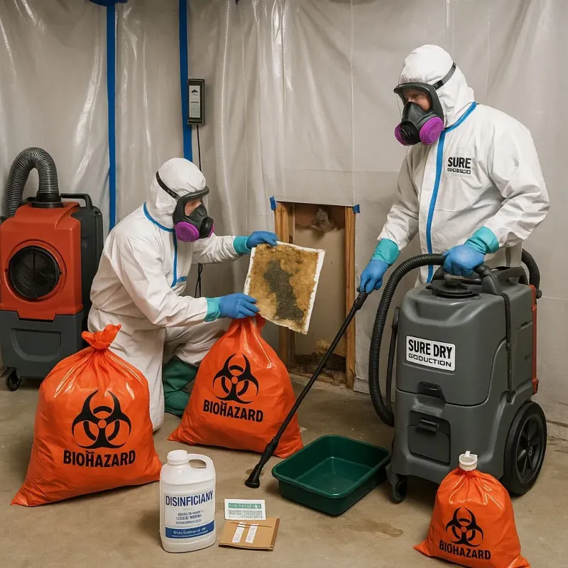Contaminated Water Handling Protocols process in Medway, MA