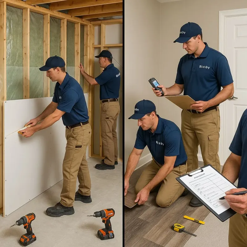 Repairs and Reconstruction process in Medway, MA